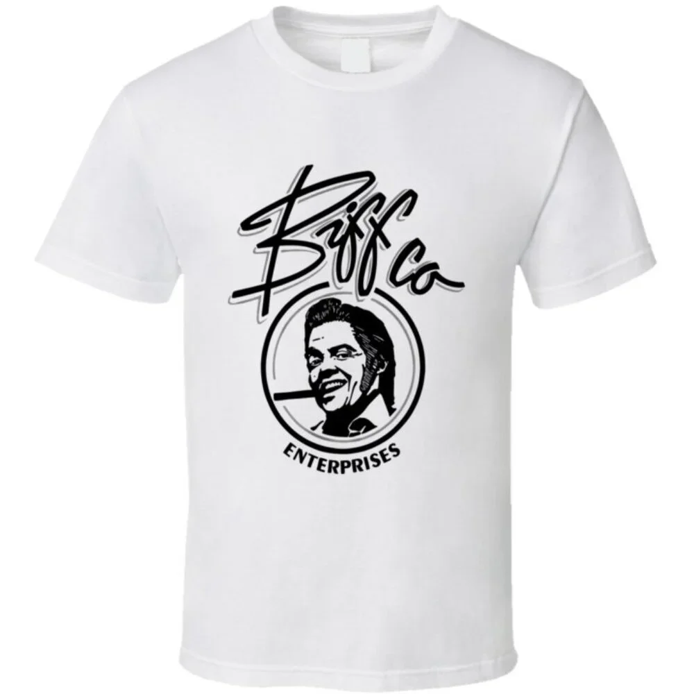 Back To The Future Biff Co Enterprises Funny 80s Retro Movie Fan Graphic T-Shirt - Picture 1 of 5
